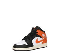 Jordan Baskets 'AIR JORDAN 1' orange / noir / blanc, Taille 38