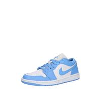 Jordan Baskets basses 'Air Jordan 1' azur / blanc, Taille 37,5
