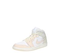 Jordan Aj1 Mid Homme - Baskets, Blanc - Pointure 41 - Cuir, Synthétique White 41