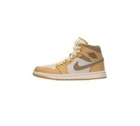 Jordan Baskets hautes 'AIR JORDAN 1' crème / camel / brocart, Taille 40,5