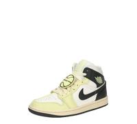 Jordan Baskets hautes 'AIR JORDAN 1' crème / vert clair / noir, Taille 36,5