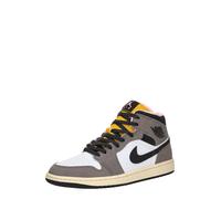 Jordan Aj1 Mid Homme - Baskets, Blanc - Pointure 42 - Cuir, Synthétique White 42