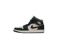 Jordan Baskets hautes 'AIR JORDAN 1' moka / olive / noir, Taille 40