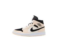 Jordan Baskets hautes 'Air Jordan 1' orange pastel / noir, Taille 37,5