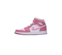 Jordan Baskets hautes 'Air Jordan 1' rose / blanc, Taille 41
