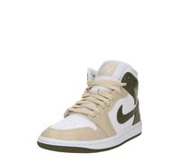 Jordan Baskets hautes 'Air Jordan 1' sable / olive / blanc, Taille 39