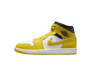 Jordan - Baskets montantes Pêche Poussiéreuse - Femme - Sport - Jaune - Taille: 38 1/2 EU