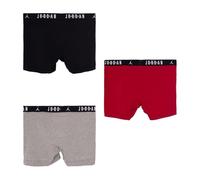 Jordan Bébé Fille Flight Cotton Core 3pk BB Boxeur Ajusté, Rouge/Noir, L EU