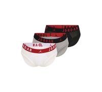 Jordan Boxers gris / rouge / noir / blanc, Taille L