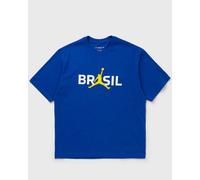 Jordan BRAZIL 85 SS LOGO CREW P6 men Shortsleeves blue taille: L