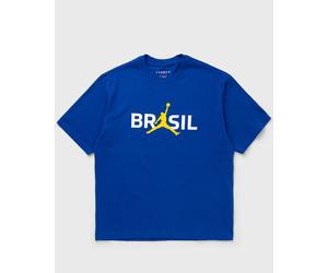 Jordan BRAZIL 85 SS LOGO CREW P6 men Shortsleeves blue taille: S