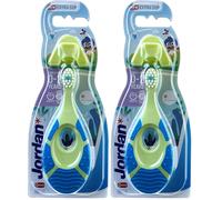 Jordan - Brosse ? dents step by step 0-2 (Couleur Aléatoires), Multi Color, 1 Unité (Lot de 2)