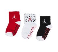 Jordan Cement 3pk Infant Ankle Unisexe - Chaussettes, Blanc - Taille 12 - 24 MONTHS - Coton White 12 - 24 MONTHS