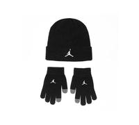 Jordan Chapeau+gants logo, Noir, taille unique