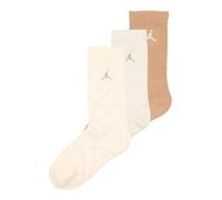 Jordan Chaussettes crème / camel / ivoire, Taille 9-11Y