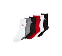 Jordan Chaussettes 'EVERYDAY ESSENTIALS' gris / rouge / noir / blanc, Taille 7-9Y