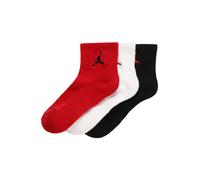 Jordan Chaussettes rouge / noir / blanc, Taille 23,5-27