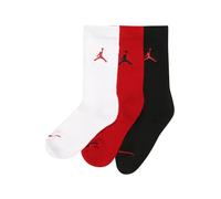Jordan Chaussettes rouge / noir / blanc, Taille 27-35