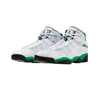 Jordan Chaussures de basket-ball 6 Rings pour homme 322992-012, blanc, 9.5