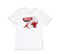 Jordan - Chicago Bulls Tee Essential Statement T-Shirt - Homme - Sport - Blanc - Taille: XL
