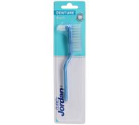 Jordan Oralcare Brosse pour prothèses Clinic Denture – 2 têtes de brosse ergonomiques – 1 pièce