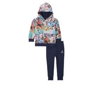 Jordan Combinaison enfant MJ Brooklyn Printed Noir Taille 2-3 A Code 85D324-U90, Noir/gris/blanc., 2-3 ans