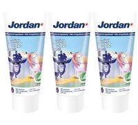 Jordan ® - Dentifrice junior - 6-12 ans - Goût fruité doux - 150 ml x 3