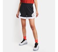 Jordan Diamond 4" Shorts - Black/White/White/Black, Black/White/White/Black XS