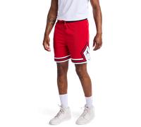 Nike Jordan Short Diamond Dri-FIT en mesh pour homme Rouge/Blanc/Noir Taille S