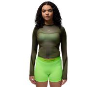 Jordan Dri-fit Femme - T-Shirts, Noir - Taille L - Jersey de coton Black L