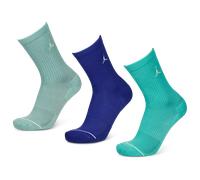 Jordan Everyday Cushioned Crew 3 Pack Unisexe - Chaussettes, Bleu - Taille 35 - 38 Blue 35 - 38