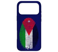 Jordan Flag Fingerprint Jordanian Gift for Jordanians Coque pour iPhone 17 Pro Max