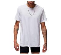 Jordan Flight Base JM0625-001 Lot de 2 t-Shirts pour Homme Blanc, Blanc, Taille L