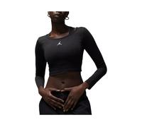 Jordan - Flight Cropped Long Sleeve T-Shirt - Femme - Sport - Noir - Taille: 42 FR