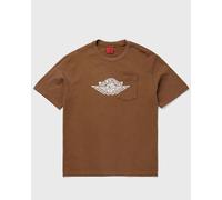 Jordan FLT ES 85 W PKT SS CRW men Shortsleeves brown taille: M