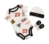 Jordan Gfx 3 Pc Bébé - Coffrets cadeaux, Blanc - Taille 50 - 56 CM - Jersey de coton White 50 - 56 CM