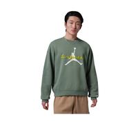 Jordan, Homme, Sweatshirts et sweats à capuche, Vert, Taille: XL Brooklyn Fleece Crewneck SweaT-shirt