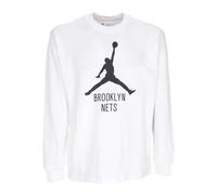 Jordan, Homme, Tops, Blanc, Taille: XL T-shirt NBA Essentials à Manches Longues Jordan
