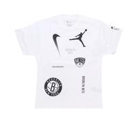 Jordan, Homme, Tops, Blanc, Taille: XS T-shirt Courtside Max90 Bronet Blanc