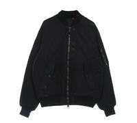 Jordan, Homme, Vestes, Noir, Taille: XL Veste Rembourrée Réversible Ma-1 Noir/Rouge