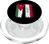 Jordan Irak Maillot demi-drapeau jordanien irakien PopSockets PopGrip pour MagSafe