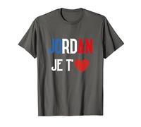 Jordan Je t'aime Bardella Rassemblement 2027 Francais T-Shirt, Homme, Asphalte, XL