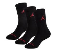 Nike AIR Jordan Jumpman Crew Socks - Boys' Grade School (5-7 (Shoe 10C-3Y), Black)