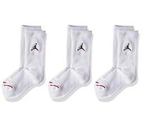 Air Jordan 3 Pack Crew Socks Juniors Blanc Junior 1-4 Unisex