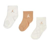 Jordan Kids Ankle No Slip 3 Pack Unisexe - Chaussettes, Marron - Taille 12 - 24 MONTHS - Coton Brown 12 - 24 MONTHS