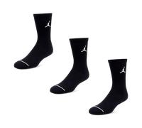 Jordan Kids Ankle No Slip 3 Pack Unisexe - Chaussettes, Noir - Taille 43 - 46 Black 43 - 46
