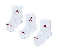 Jordan Kids Crew Unisexe - Chaussettes, Blanc - Taille 27 - 30 - Coton White 27 - 30