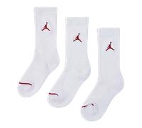 Air Jordan 3 Pack Crew Socks Juniors Blanc Junior 1-4 Unisex