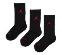 Nike AIR Jordan Jumpman Crew Socks - Boys' Grade School (5-7 (Shoe 10C-3Y), Black)