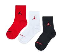 Jordan Kids Crew Unisexe - Chaussettes, Noir - Taille 31 - 34 - Coton Black 31 - 34
